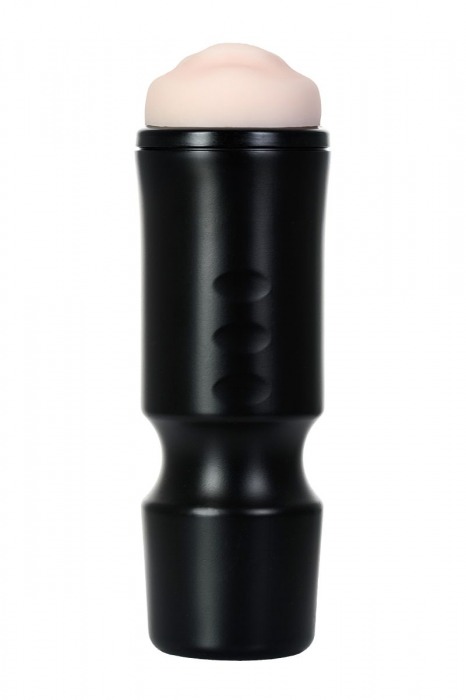 Мастурбатор-ротик A-Toys в черной колбе - A-toys - в Иркутске купить с доставкой