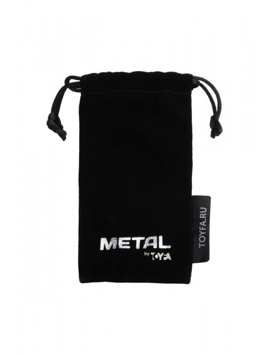 Серебристый двухсторонний карабин TOYFA Metal - ToyFa - купить с доставкой в Иркутске