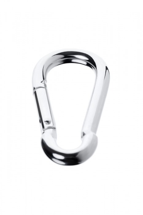 Серебристый карабин TOYFA Metal - ToyFa - купить с доставкой в Иркутске