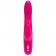 Розовый перезаряжаемый вибратор Rabbit Slimline Curve Rechargeable - 24 см. - Happy Rabbit купить в Иркутске с доставкой в Orgasmix.ru Розовый перезаряжаемый вибратор Rabbit Slimline Curve Rechargeable - 24 см. - Happy Rabbit