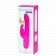 Розовый перезаряжаемый вибратор Rabbit Slimline Curve Rechargeable - 24 см. - Happy Rabbit купить в Иркутске с доставкой в Orgasmix.ru Розовый перезаряжаемый вибратор Rabbit Slimline Curve Rechargeable - 24 см. - Happy Rabbit