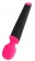 Черно-розовый вибростимулятор ASTER - 19,5 см. - ToyFa в Иркутске Черно-розовый вибростимулятор ASTER - 19,5 см. - ToyFa