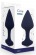 Темно-синяя анальная пробка Exo S - 7,5 см. - Le Frivole в Иркутске Темно-синяя анальная пробка Exo S - 7,5 см. - Le Frivole