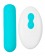 Голубая вибропуля Tnim с пультом ДУ - A-toys купить в Иркутске с доставкой в Orgasmix.ru Голубая вибропуля Tnim с пультом ДУ - A-toys