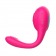 Розовое виброкольцо с пультом ДУ - I-MOON - в Иркутске купить с доставкой