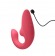 Розовый вибромассажер для двойной стимуляции Womanizer Blend - Womanizer купить в Иркутске с доставкой в Orgasmix.ru Розовый вибромассажер для двойной стимуляции Womanizer Blend - Womanizer