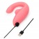 Розовый вибромассажер для двойной стимуляции Womanizer Blend - Womanizer купить в Иркутске с доставкой в Orgasmix.ru Розовый вибромассажер для двойной стимуляции Womanizer Blend - Womanizer