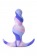 Анальная пробка с цветными разводами Twilight - 7,6 см. - Blush Novelties в Иркутске Анальная пробка с цветными разводами Twilight - 7,6 см. - Blush Novelties